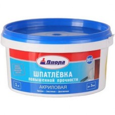 Шпатлевка акриловая влагостойкая интерьерн.1кг/Евробанка Д-003