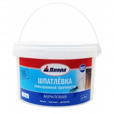 Шпатлевка акриловая влагостойкая интерьерн.3кг/Евроведро Д-003