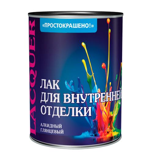 Лак ПРОСТОКРАШЕНО для внутренней отделки алкидная 2,4 кг