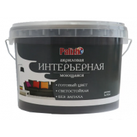 Краска акриловая интерьерная моющаяся, готовый цвет (серо-голубой) 